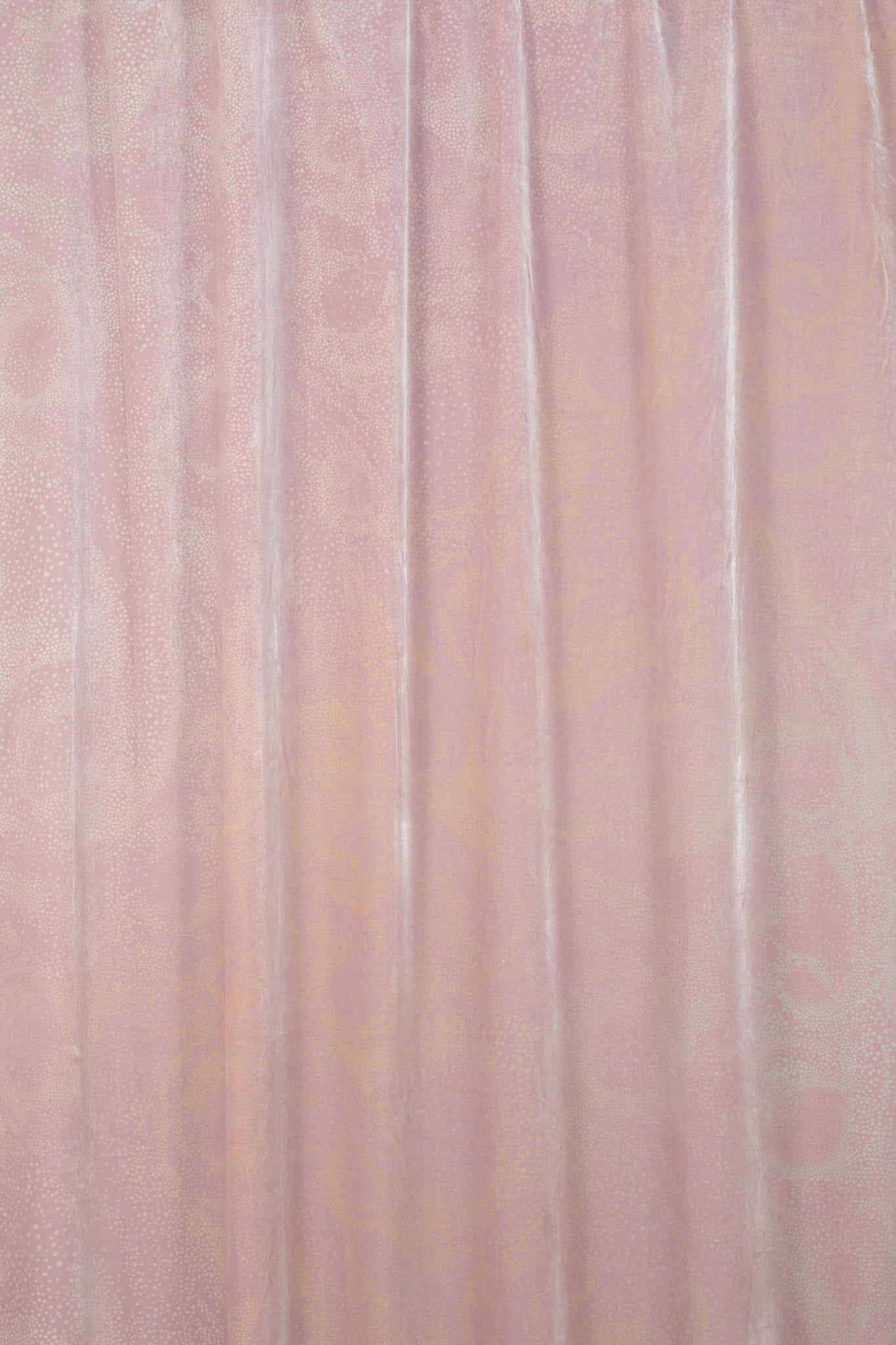 Aurora design dusty pink silk velvet fabric hanging by GvE&Co (Georgina von Etzdorf) 